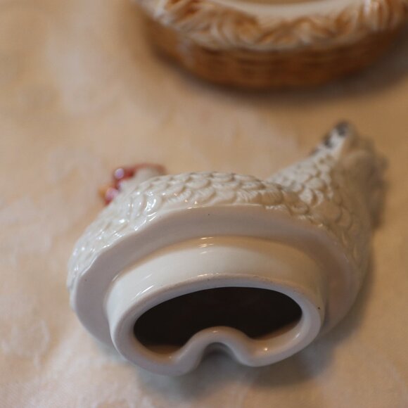 Sakura By Oneida Figural Sugar Bowl & Lid On the Farm - Picture 10 of 14